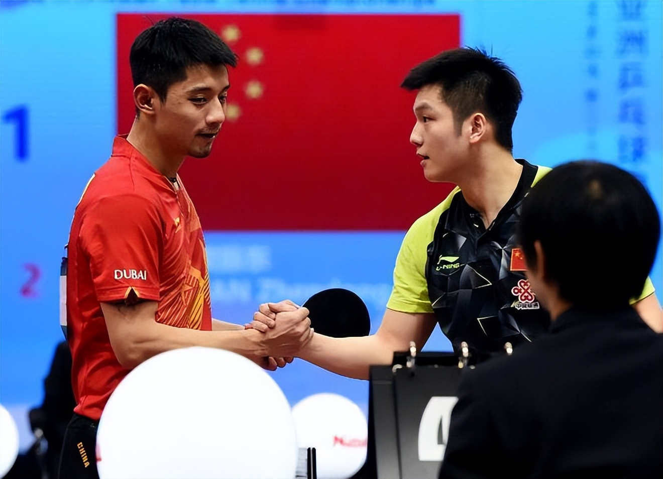 德国队逆转韩国队，张继科高光表现